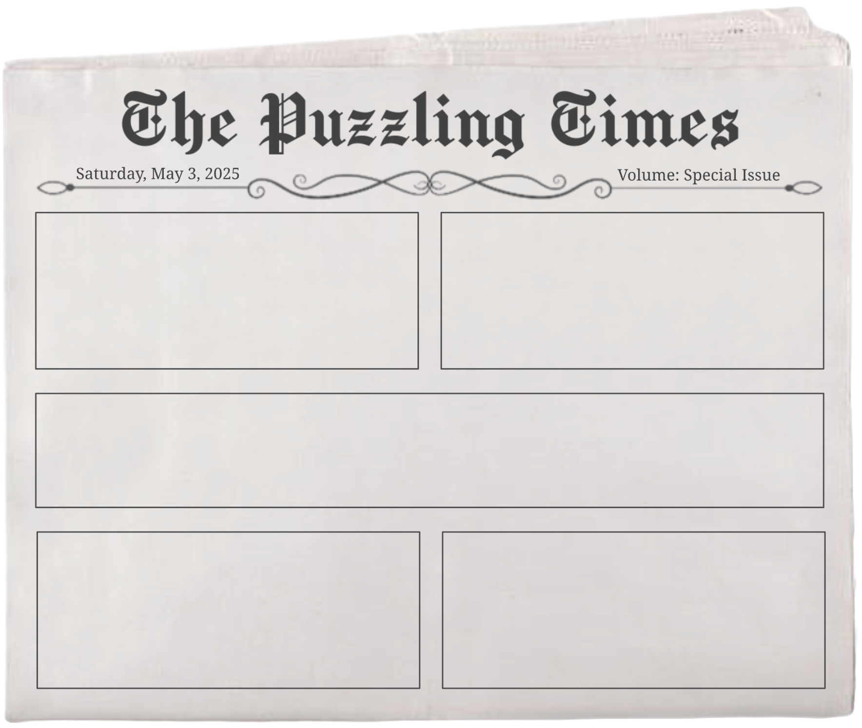 The Puzzling Times